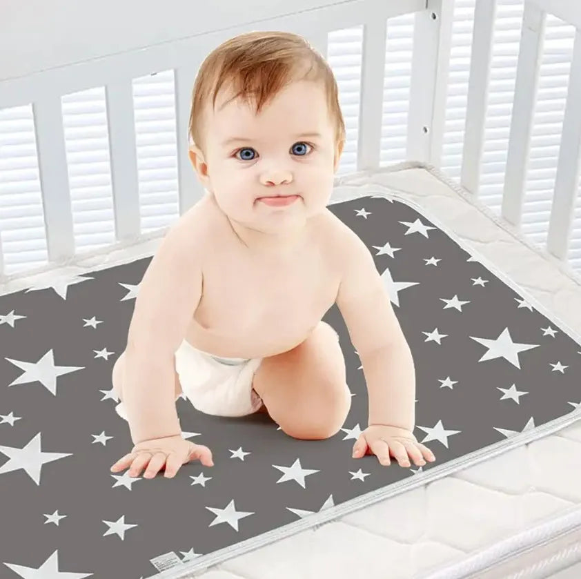 Waterproof Baby Diaper Changing Pad Multi Function Diaper Change Mat Washable Reusable Leak Proof Sanitary Mats