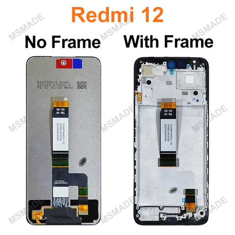 Xiaomi Redmi 12 LCD Touch Panel