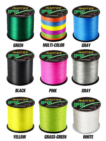 Multifilament PE Fishing Line Strong Japan Cord For Carp Fishing