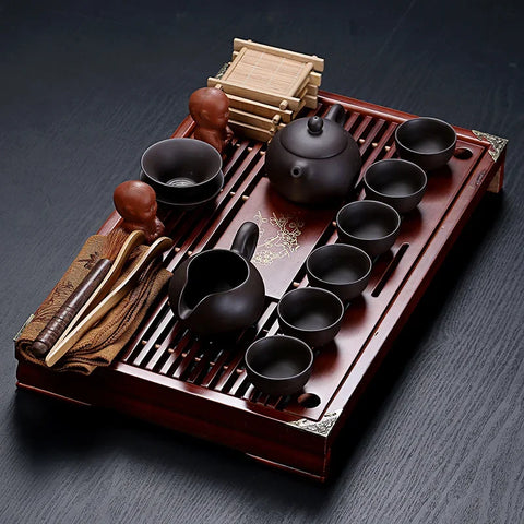 Vintage Simple Kung Fu Luxury Tea Set