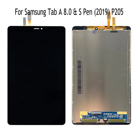 8.0" High Quality For Samsung P200 LCD Tab A 8.0 & S Pen SM-P205 SM-P200 P205 LCD Display Touch Screen Digitizer Assembly