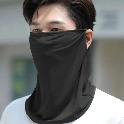 Outdoor Neck Wrap Cover Sports Sun Proof Bib Ice Silk Mask