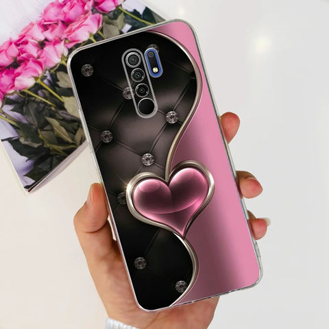 For Xiaomi Redmi 9 Prime Case Fashion Marble Soft Silicone Transparent Phone Back Cover For Xiaomi Redmi 9 Bumper on Redmi9 Capa