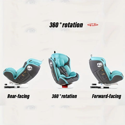 Multifunctional Child Safety Seat 360° Rotatable