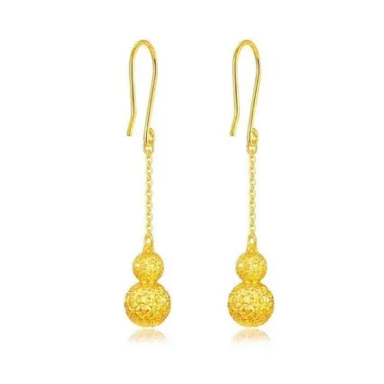 pure gold earrings for women