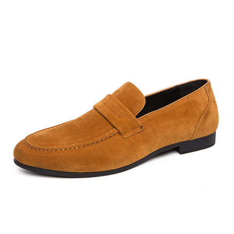 Summer brown Men Loafers shoes