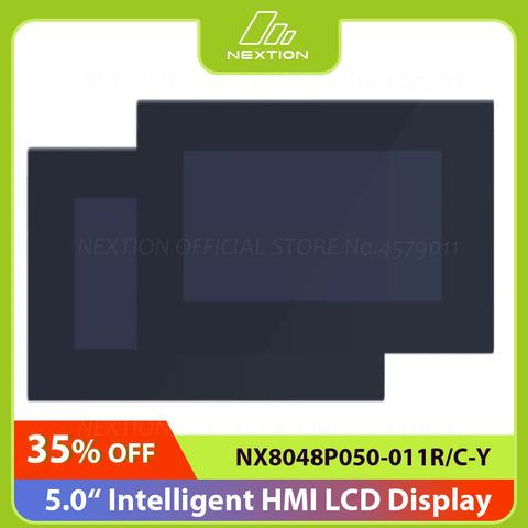 NEW Nextion 5.0 Inch LCD-TFT HMI Display Capacitive/Resistive Touch Panel Module RGB 65K Color Intelligent Series With Enclosure