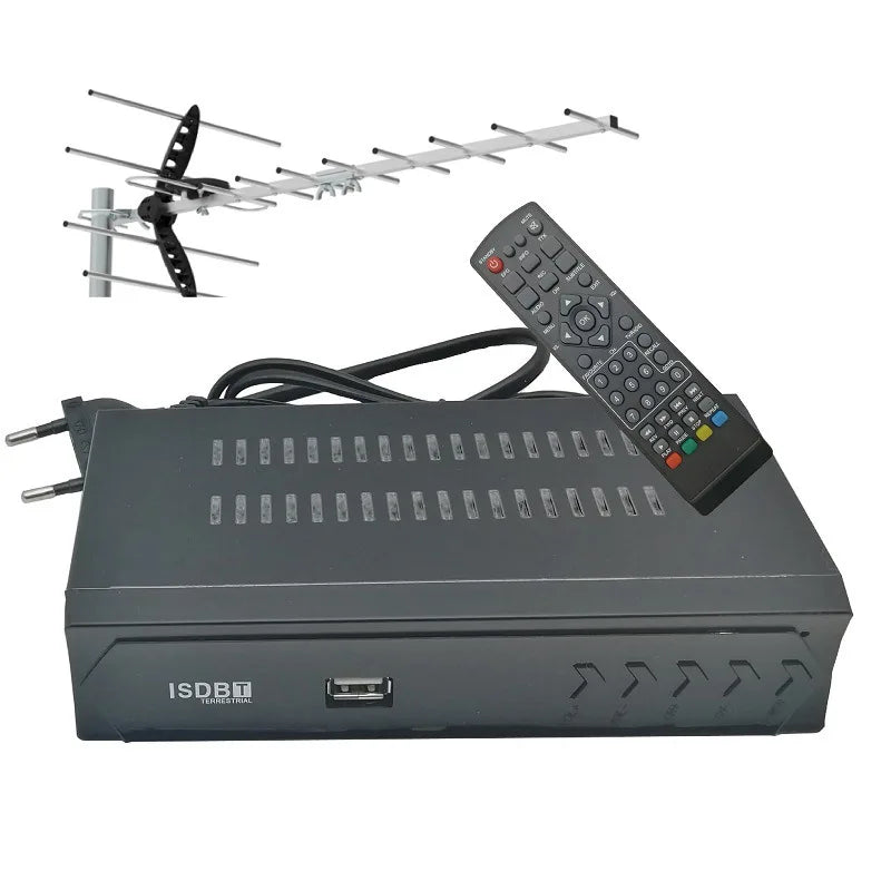 SA Satellite Signal TV BOX ISDB-T Set Top Box 1080P HD Video Terrestrial Digital TV Receiver For Brazil/Peru/Argentina/Chile