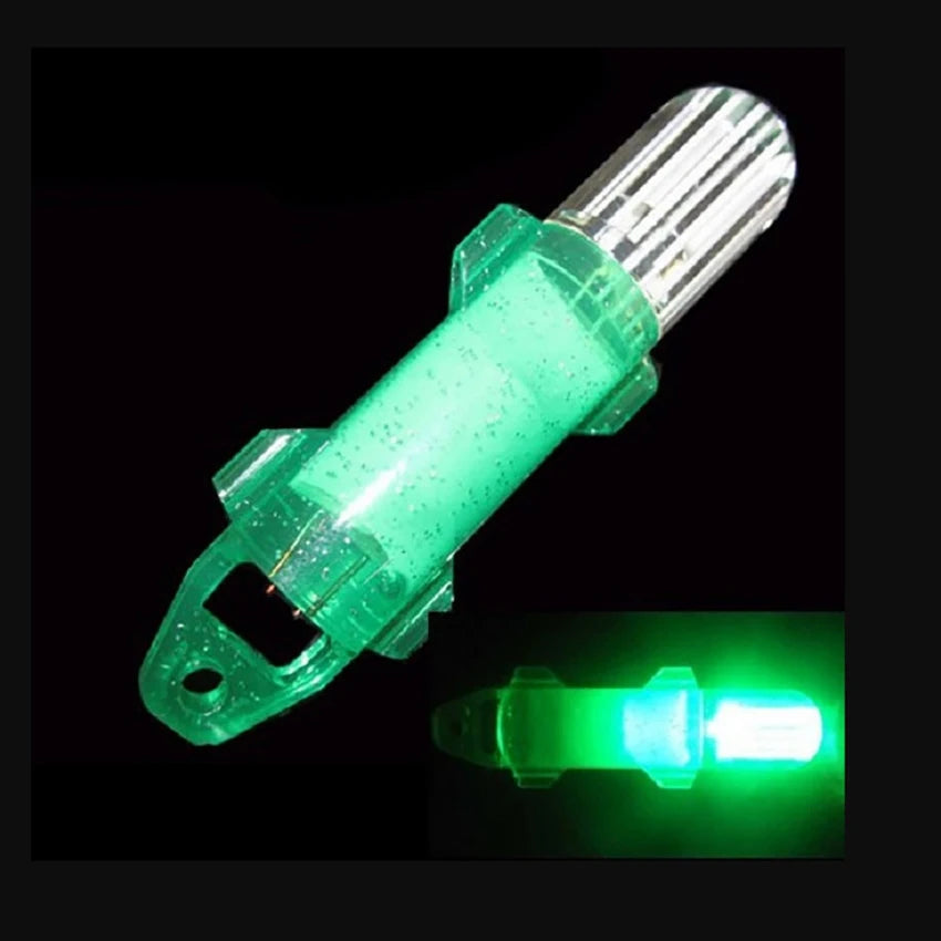 Fishing Light Lure Deep Drop LED Underwater Light Waterproof Night Fishing Lamp Attracting Bait Lure Fishing Tool, 5 Colors