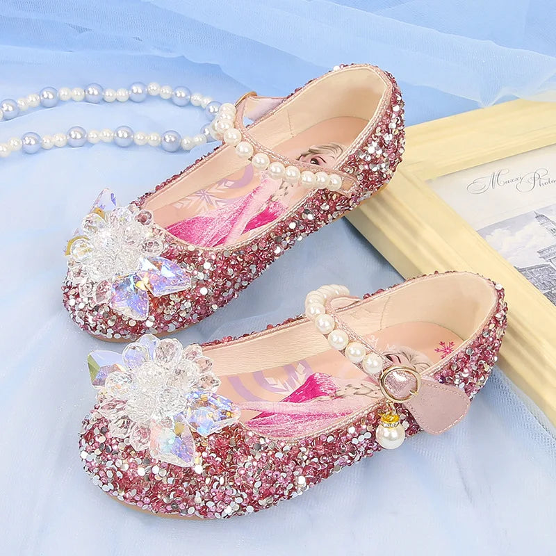 Frozen Elsa Princess Soft Sole Shoes