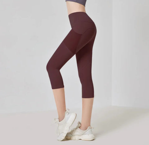 High Waist Legging Pockets Fitness Bottoms Running Sweatpants for Women