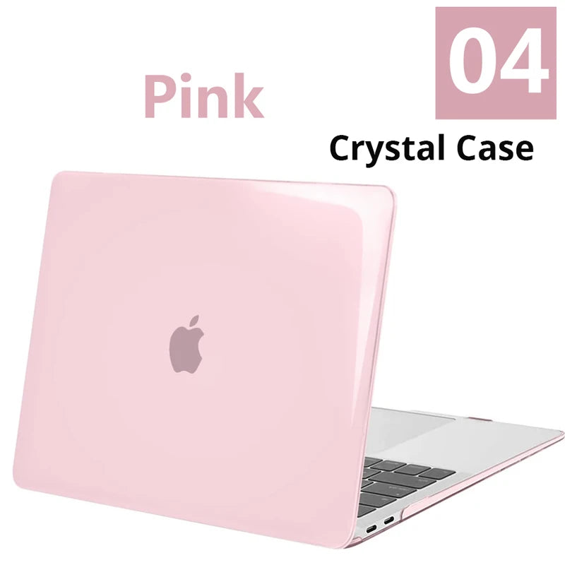 Crystal Case For 2023 Macbook Pro 15.3 A2941 M2 Chip Laptop Protective Cover For MacBook Pro 16 15 A2485 A2780 A1398 A1707 A2141