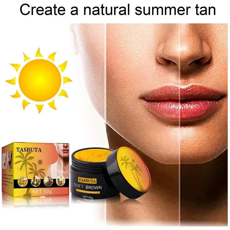 Tanning Cream Gel Tanning Help Sun Lotion Summer Beach Bronzer Tanning Skin Sunburn Gel Fast Cooling Gel