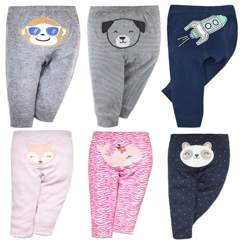 100% Cotton Soft Girl Pants Baby Boy