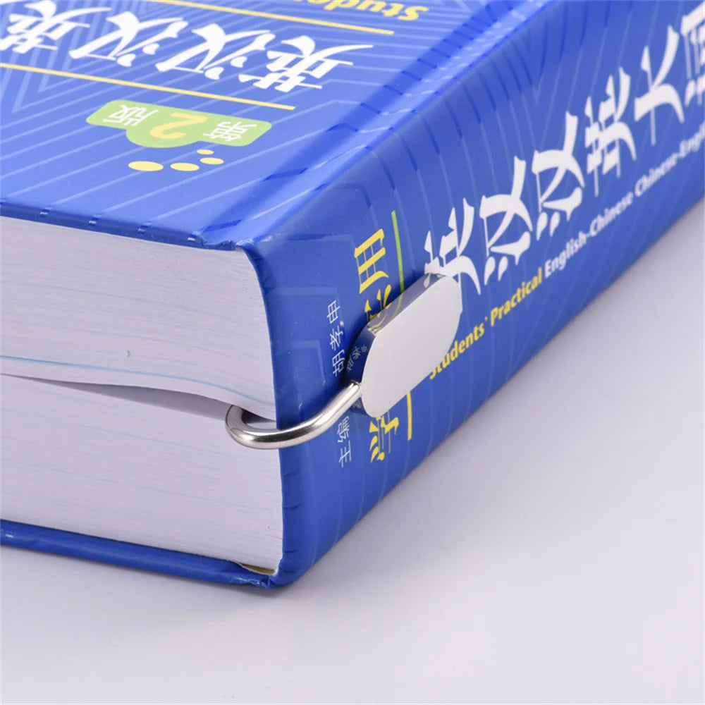 Creactive Swan Neck Oval Metal Book Marker Hanger Clip Reading Page Holder Zinc Alloy Bookmark Stationery Office Supply Gift