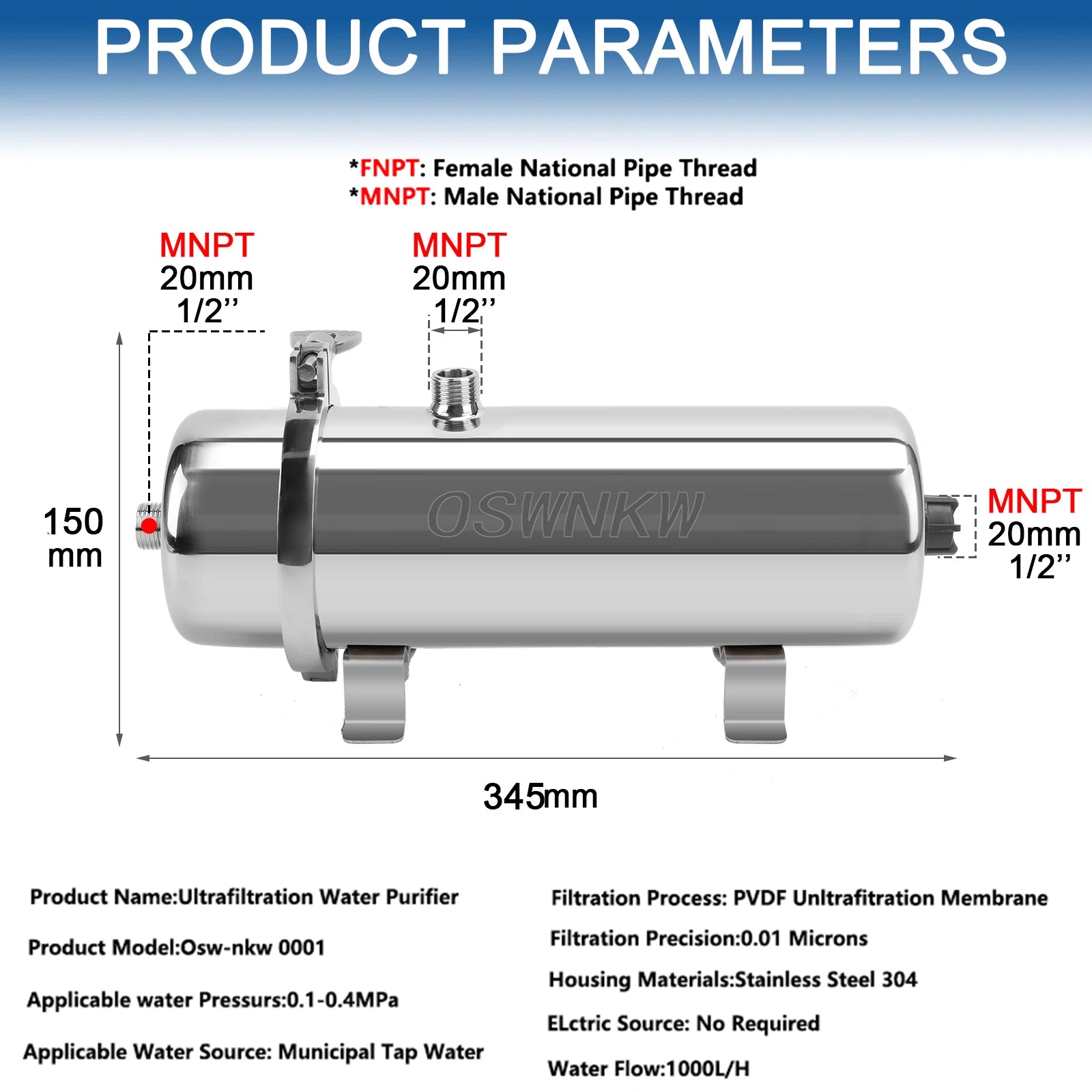 Drinkable Water Lasts Exceed Water Purifier