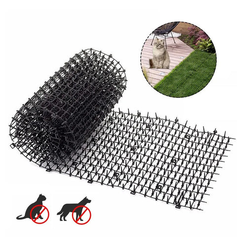 2M Dog Cat Scat Mat Animal Deterrent Repellent Plastic Scarer-Spike Tool Polypropylene Anti Cat Mat Household Garden Tools