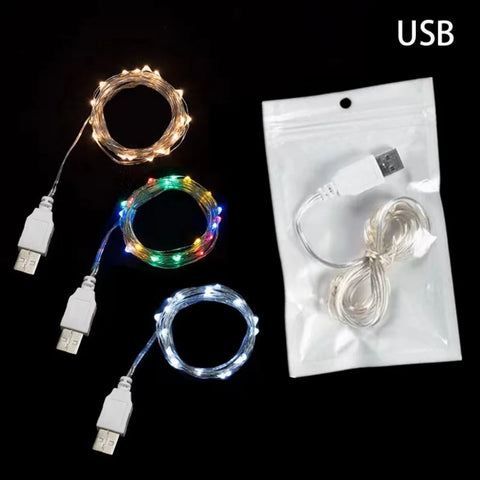 USB LED String Light 10M Copper Wire