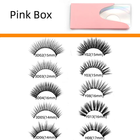 Natural 3D Faux Mink Eyelashes