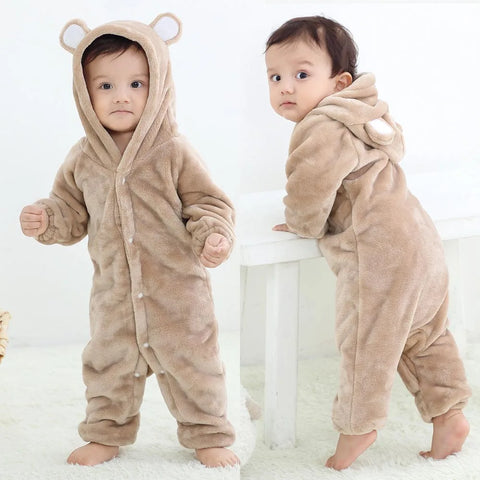 Newborn Baby Boy Clothing Animal Cartoon Jumpsuits