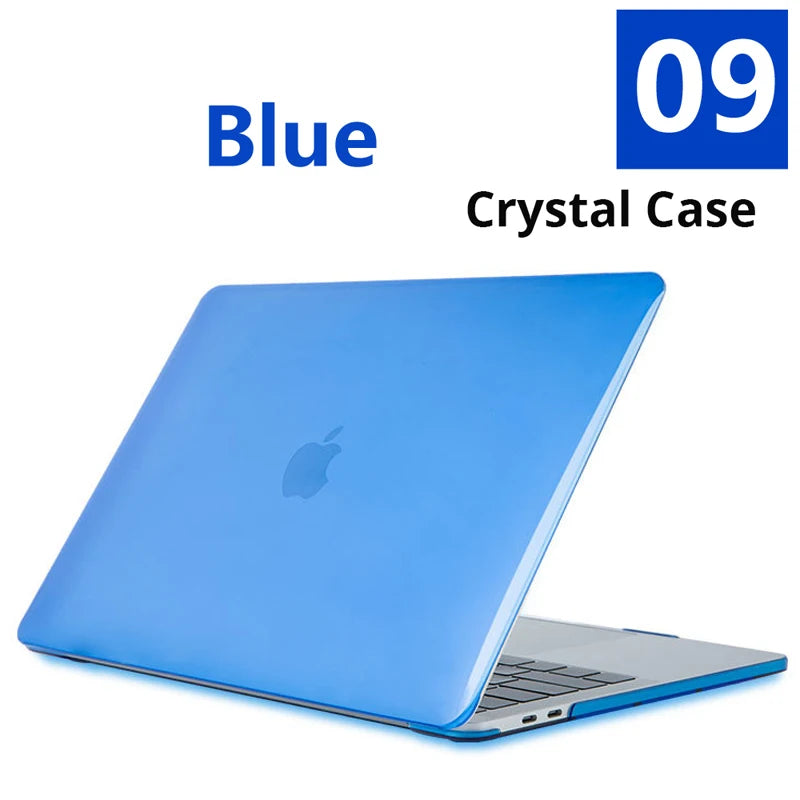 Crystal Case For 2023 Macbook Pro 15.3 A2941 M2 Chip Laptop Protective Cover For MacBook Pro 16 15 A2485 A2780 A1398 A1707 A2141