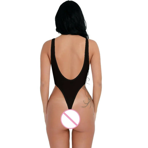 Fashion New Women Sheer Lingerie Bodysuit