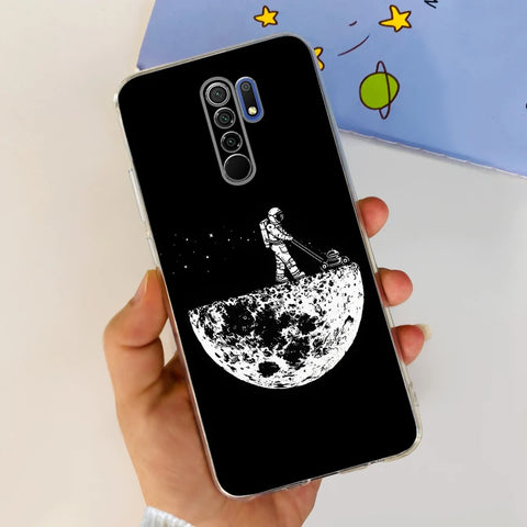 For Xiaomi Redmi 9 Prime Case Fashion Marble Soft Silicone Transparent Phone Back Cover For Xiaomi Redmi 9 Bumper on Redmi9 Capa