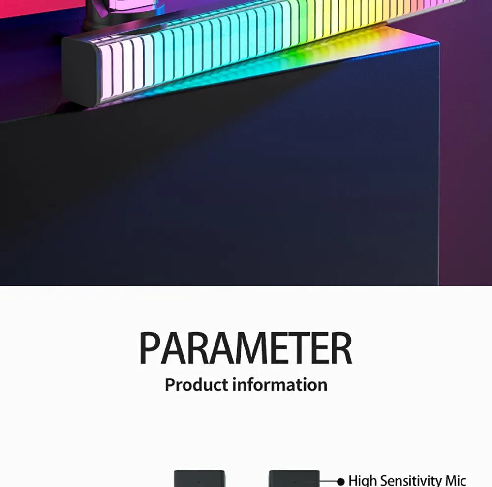 Sided Ambient Lamp APP Control Sound Control