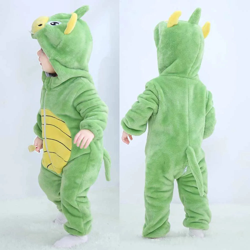 Newborn Baby Boy Clothing Animal Cartoon Jumpsuits