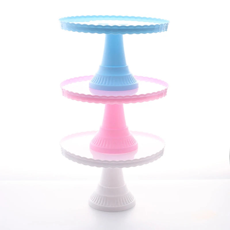 1pc Durable Cake Display Stand Dessert Storage