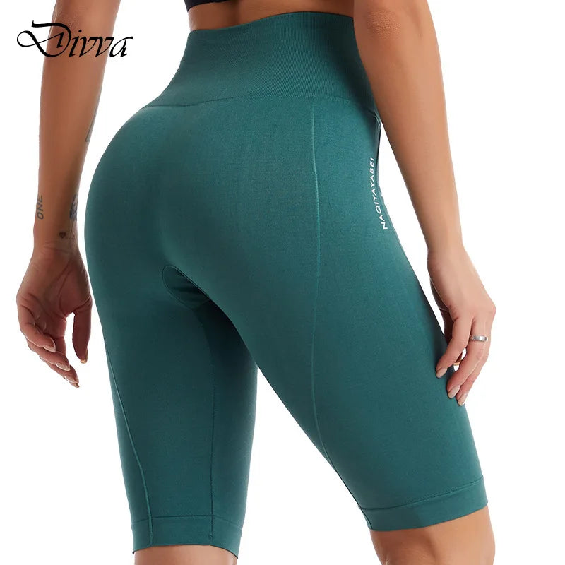 High Waist Sports Shorts Women Naked Feeling Workout Push Up Leggings Tummy Control Yoga Running Fitness Gym Slim Pants