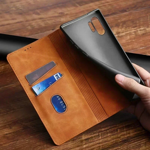 Wallet Case For Google Pixel Magnetic Flip Leather