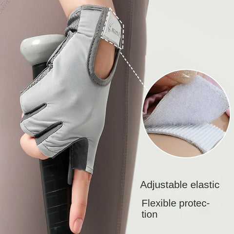 Women's Sports Gloves Fitness Outdoor Sports Anti Slip and Shock-absorbing