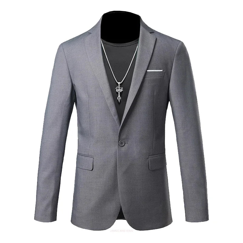 Casual Business Men's Blazer Groom Wedding Gown Blazers for Men