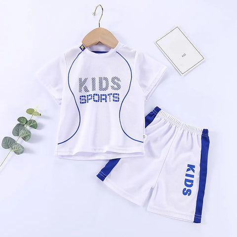 Clothing Set Boy Girl Jersey Quick Drying