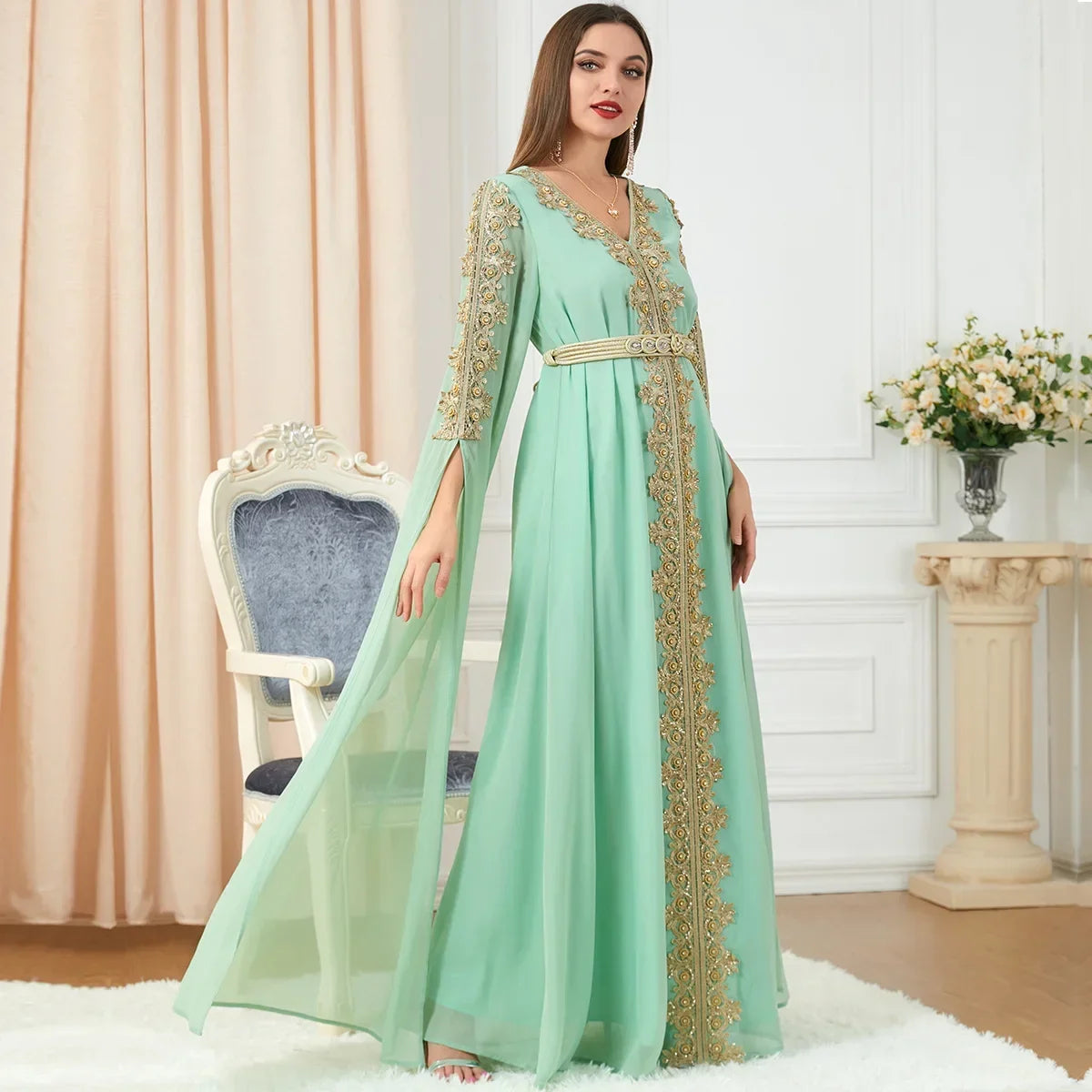 Light Luxury Dubai Indian Dress Women