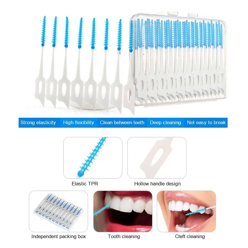 Teeth Cleaner Dental Floss Toothpicks Oral Care Tools