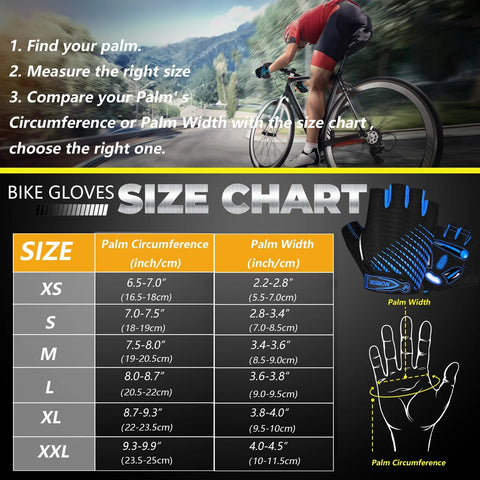 Cycling Gloves,Breathable Bicycle Gloves