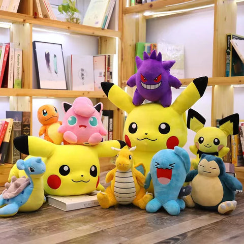 43 Styles Anime Pokemon Original Kawaii Plush Doll Toys Pikachu Charizard Cartoon Figure Plush Throw Pillow Boys And Girls Gifts