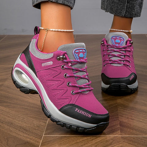 Women Sports Shoes Platform Waterproof Sneakers