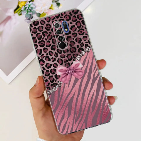 For Xiaomi Redmi 9 Prime Case Fashion Marble Soft Silicone Transparent Phone Back Cover For Xiaomi Redmi 9 Bumper on Redmi9 Capa