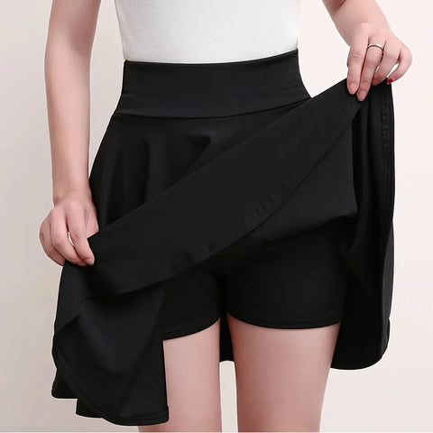 Women's Basic Shorts Skirt Fashion Versatile