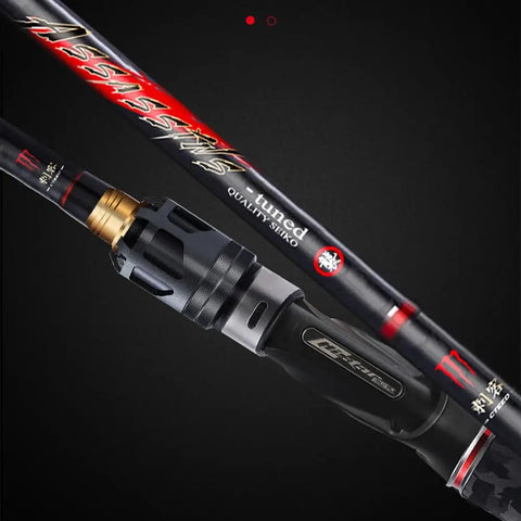 Portable DKK-SIC Guide Fuji Seat Fast Action High Carbon Travel Fishing Rod