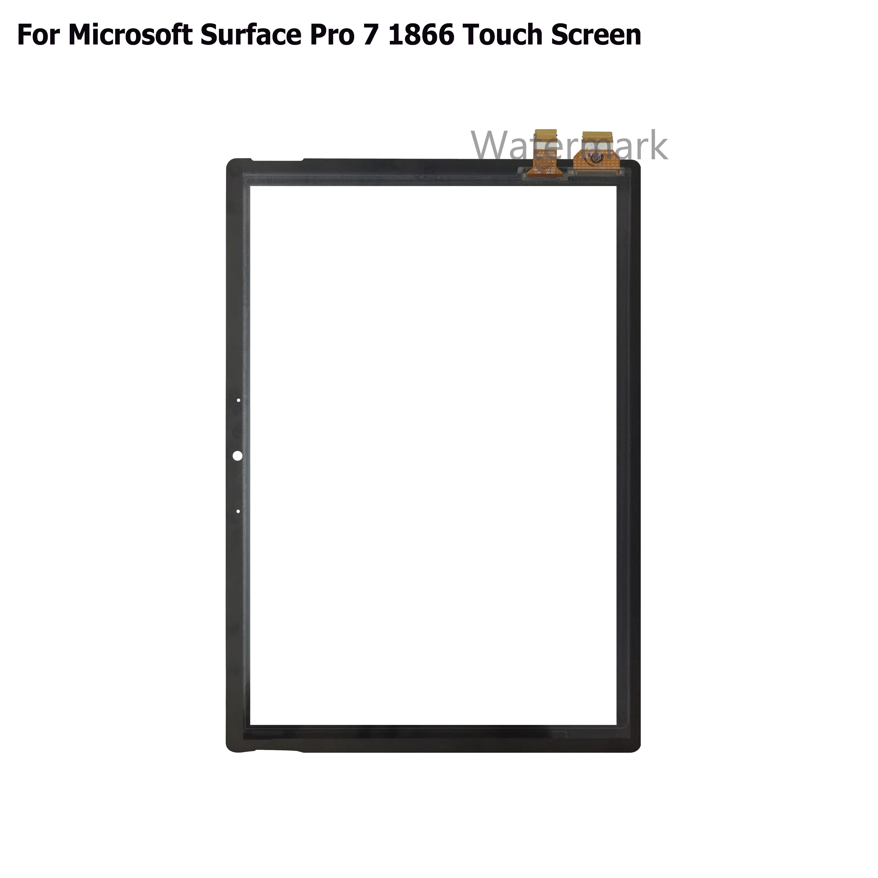 Pro7 Touch Screen With OCA For Microsoft Surface Pro 7 1866 Touch Screen Digitizer Outer Front Glass Replacement 100% Tested