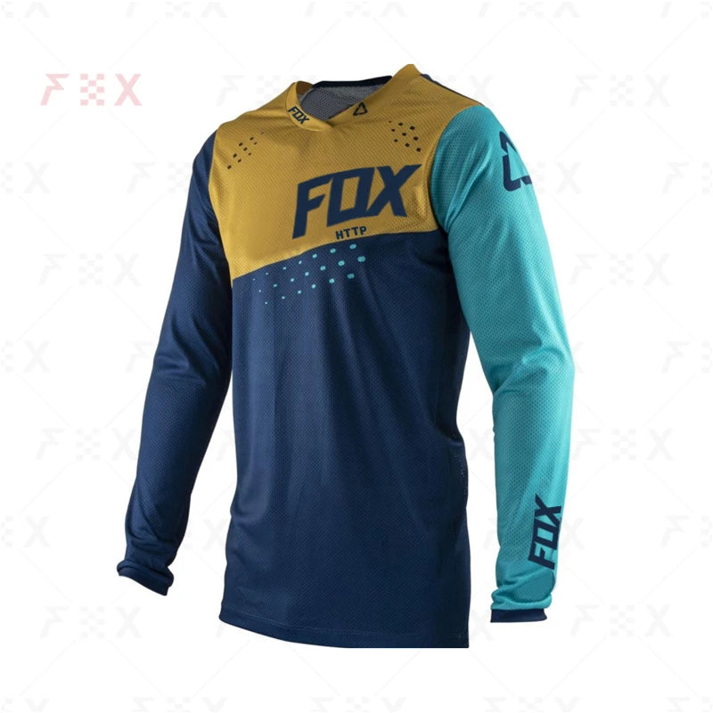 Enduro MTB Cycling Sleeve Cycling Jersey Downhill Shirt Camiseta Motocross T-shirt Mx Mountain Bike Clothing http Fox Mtb jersey