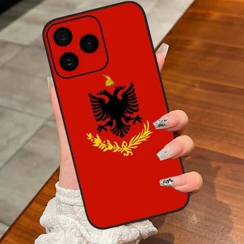 Albania Flag Phone Case For iPhone 8 15 Plus 11 12 13 Pro Max  14 14 15Pro Max