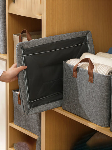 Large visible window clothing storage box