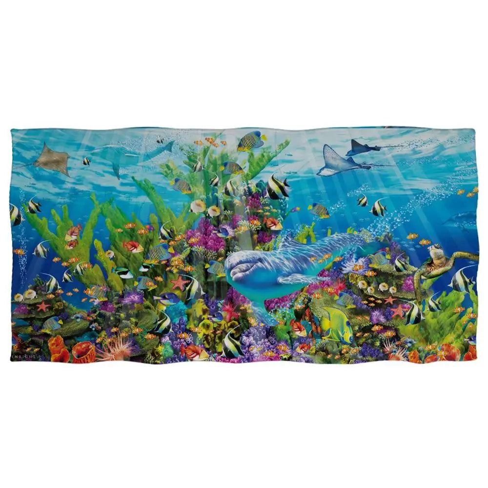 Ocean Animals Cotton Bath Towels