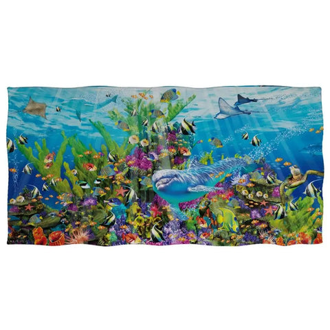 Ocean Animals Cotton Bath Towels