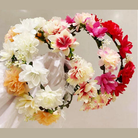 Fashion Flower Crown Wedding Hair Accessories